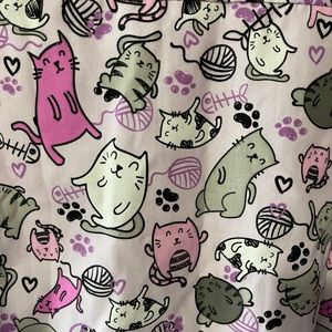 Cat Scrub Top
